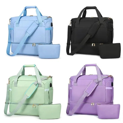 Dry Wet Weekender Duffel Bag