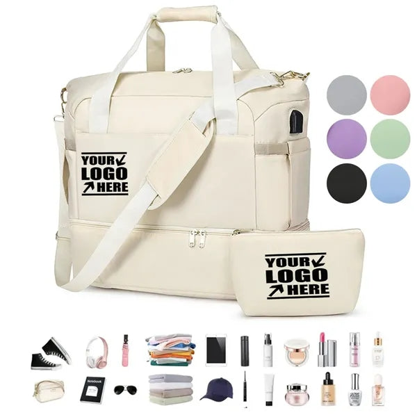 Dry Wet Weekender Duffel Bag