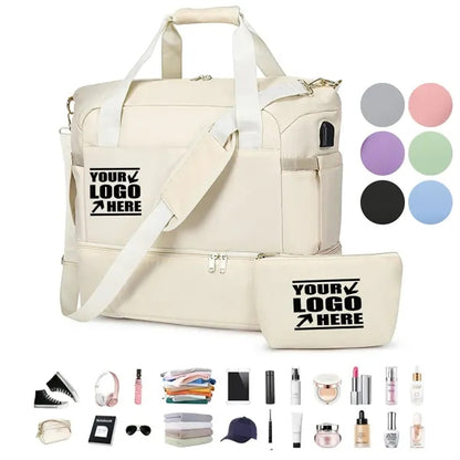 Dry Wet Weekender Duffel Bag