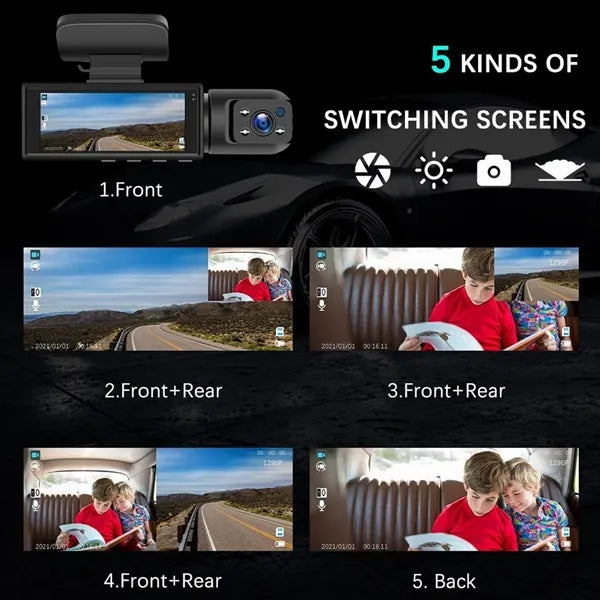 Dual Camera Dash Cam