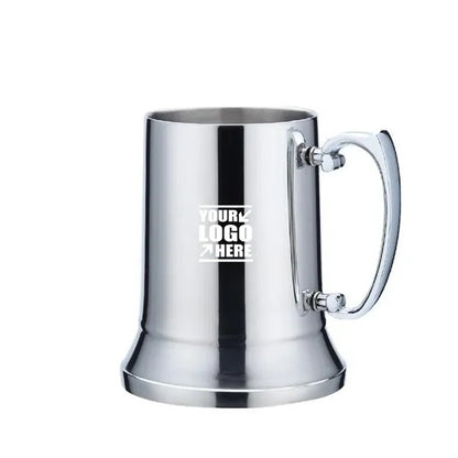 Large Stainless Steel Beer Mug