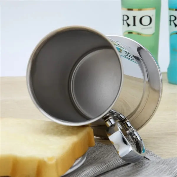 Large Stainless Steel Beer Mug