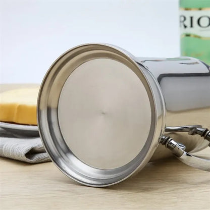 Large Stainless Steel Beer Mug