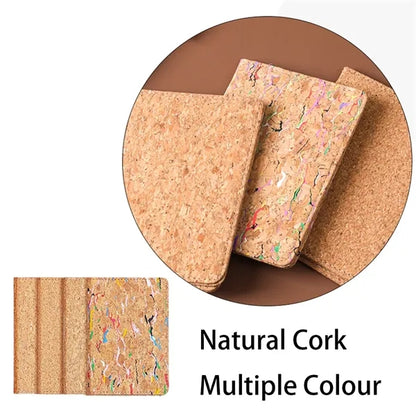 Eco-Friendly Natural Cork Unisex Passport Card Holder