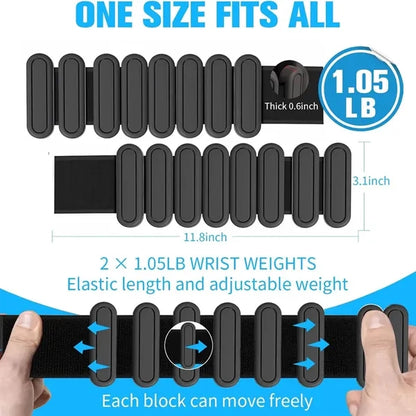 Wearable Wrist & Ankle 1/2Lb Weight
