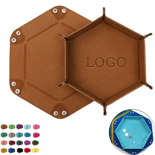 Hexagon Foldable Dice Tray