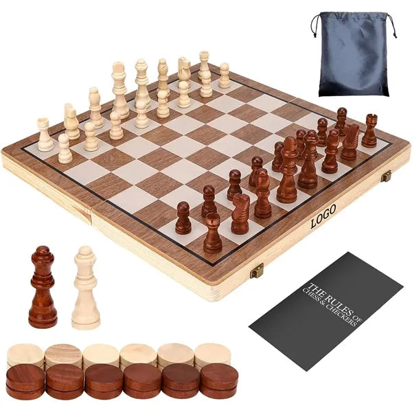 Magnetic Wooden Chess Set