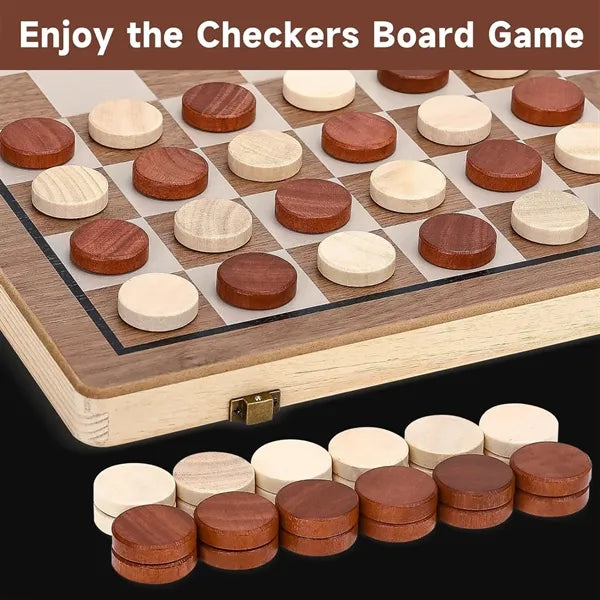 Magnetic Wooden Chess Set