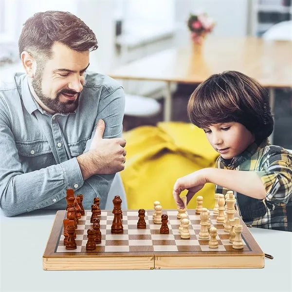 Magnetic Wooden Chess Set