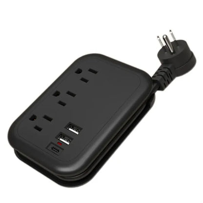 Power Strip Socket Extension Office Cord