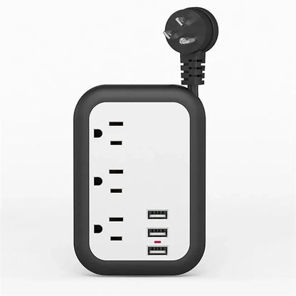Power Strip Socket Extension Office Cord