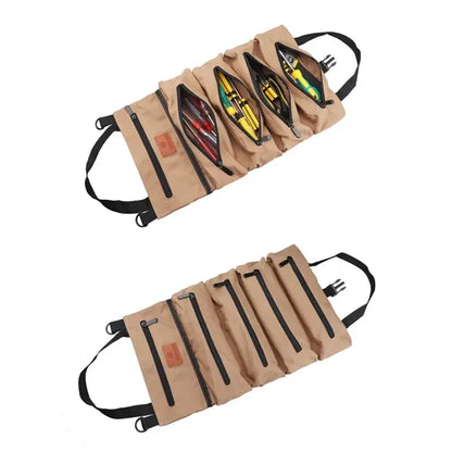 Canvas Roll-Up Tool Bag