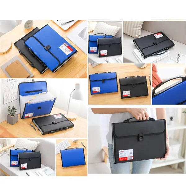 13 Pockets Accordion File Organizer