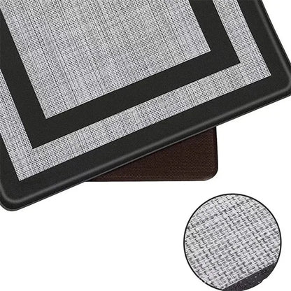 Cushioned Non Slip Rugs For Kitchen Floor Set Of 2 Pcs