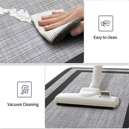 Cushioned Non Slip Rugs For Kitchen Floor Set Of 2 Pcs
