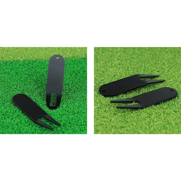Metal Bending Golf Divot Repair Tool