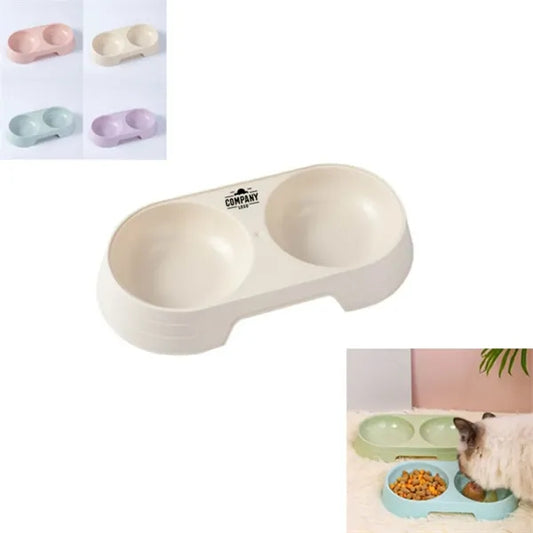 2 In 1 Plastic Pet Bowl