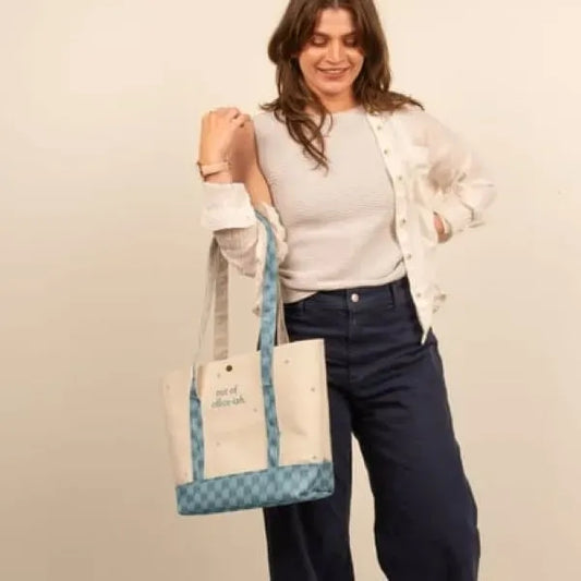 4CP TRIM MORRIS TOTE - MEDIUM OPEN