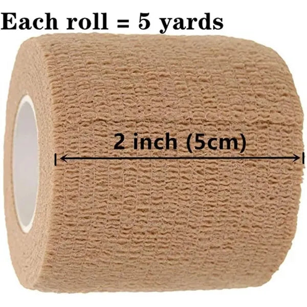 2" x 5 Yards Self Adhesive Elastic Bandage Wrap
