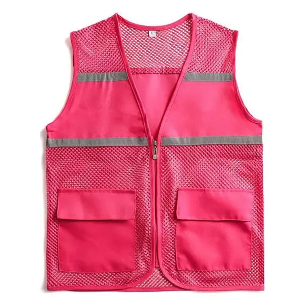 Reflective Adult Mesh Volunteer Activity Vest