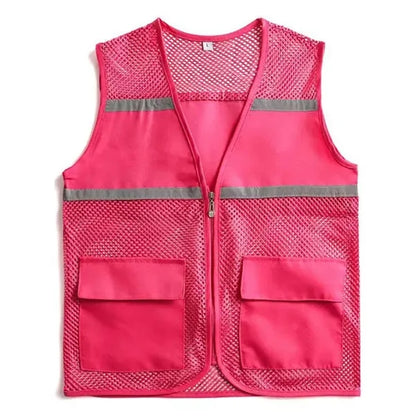 Reflective Adult Mesh Volunteer Activity Vest