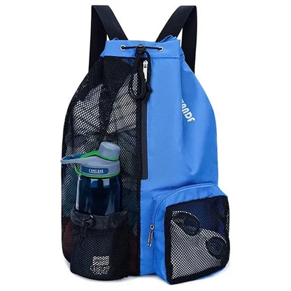 Travel Mesh Backpack with Zipper Pocket