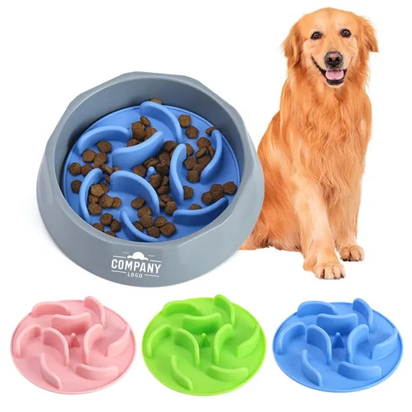 Slow Feeder Dog Bowls With Suction Cup