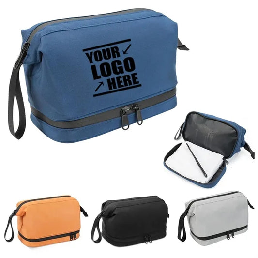 Double Layer Cosmetic Bag For Man