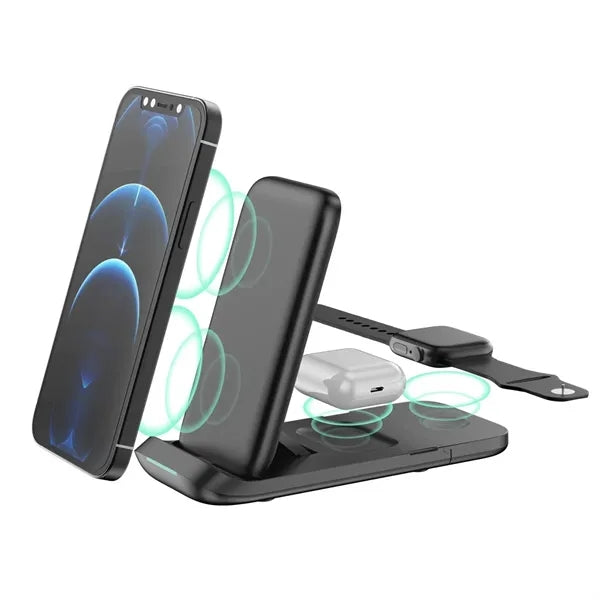 Foldable 3 in 1 Wireless Charger
