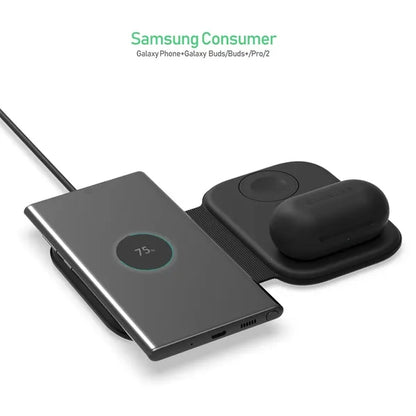 QI Magnetic Wireless Charging Pad Station