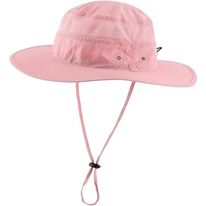 Full Color Wide Brim UV Protection Bucket Hat