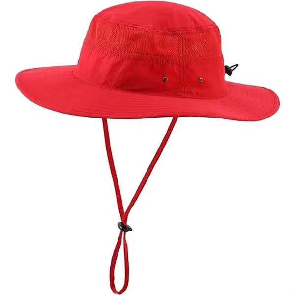 Full Color Wide Brim UV Protection Bucket Hat