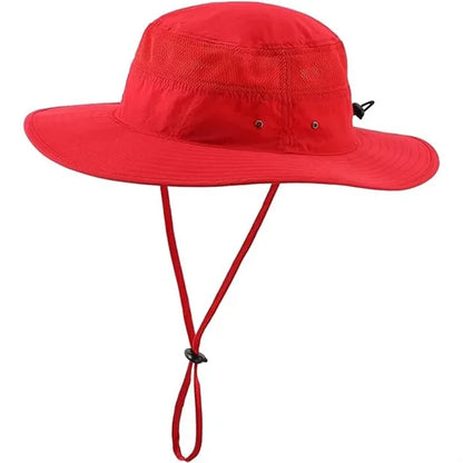 Full Color Wide Brim UV Protection Bucket Hat