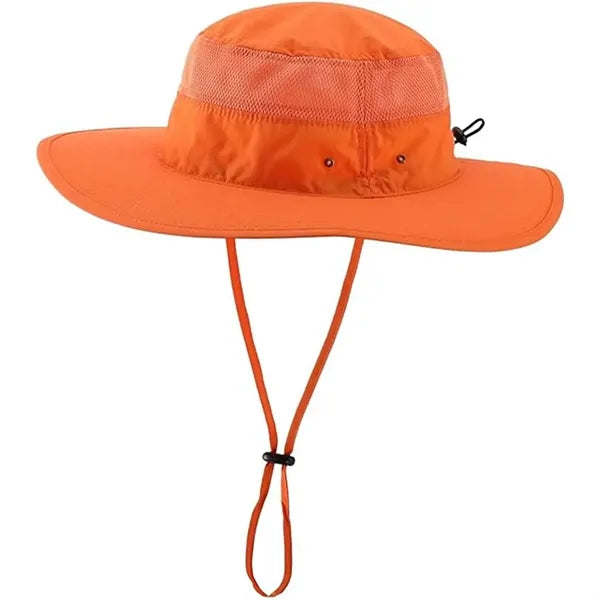 Full Color Wide Brim UV Protection Bucket Hat