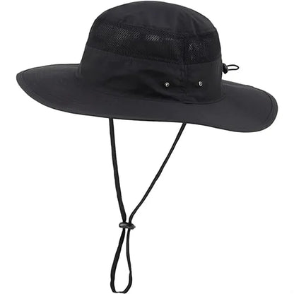 Full Color Wide Brim UV Protection Bucket Hat