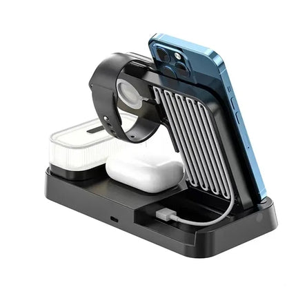 Night Light Fast Wireless Charger Alarm Clock