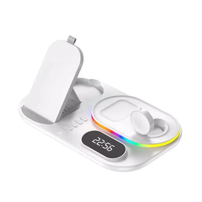 LED Light Phone Charger Stand