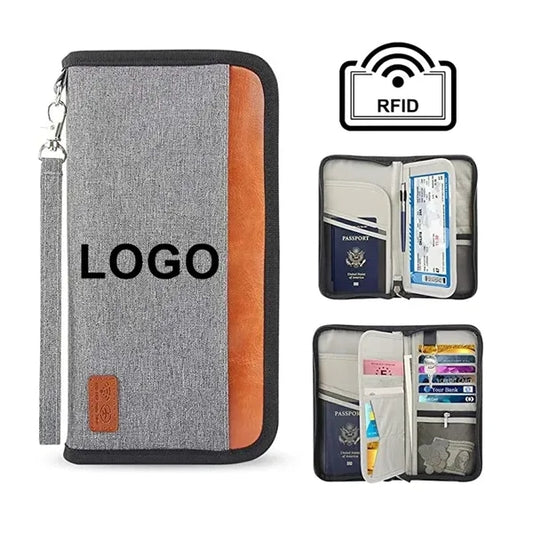RFID Blocking Card Organiser Passport Wallet