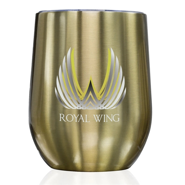 11 oz. Largo Stemless Wine Glass with Lid