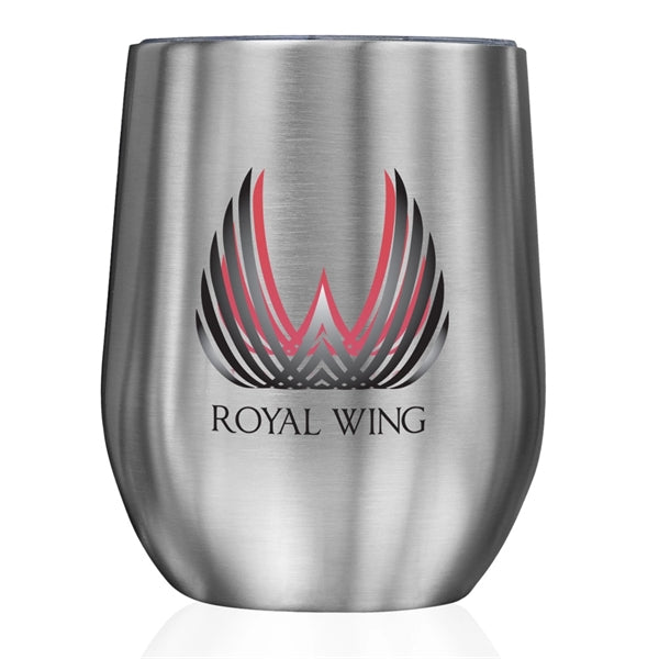 11 oz. Largo Stemless Wine Glass with Lid