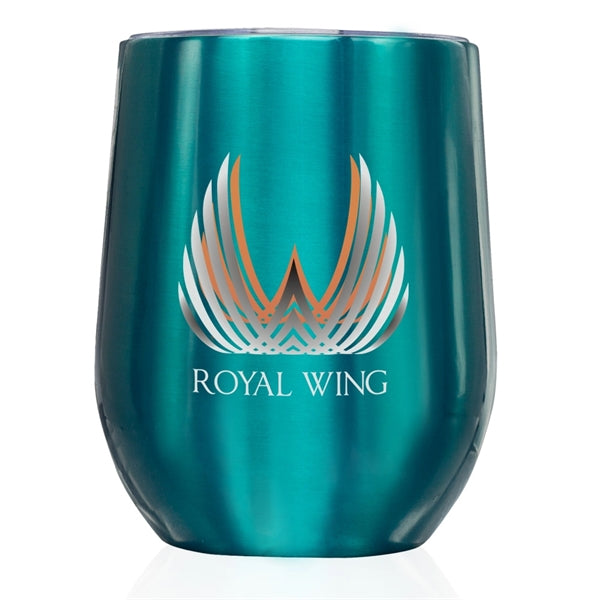 11 oz. Largo Stemless Wine Glass with Lid
