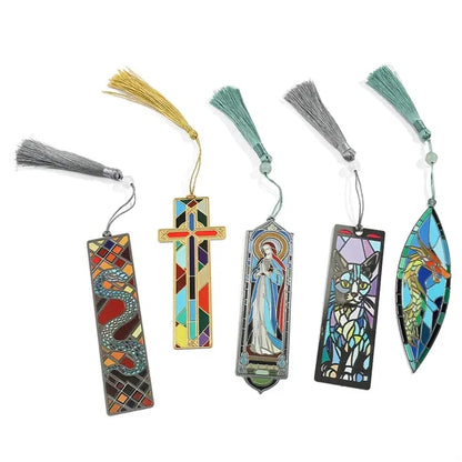 Art Painting Style Paper Bookmarks