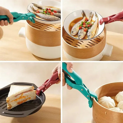 Silicone Anti-Scalding Hot Bowl Dish Plate Gripper Clips