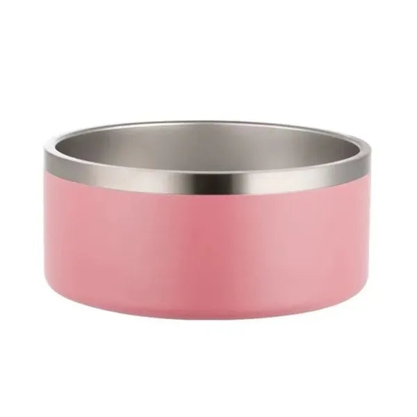 Double Layer Stainless Steel Pet Bowl