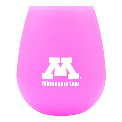 Unbreakable Silicone Stemless Wine Cup for Parties, Camping
