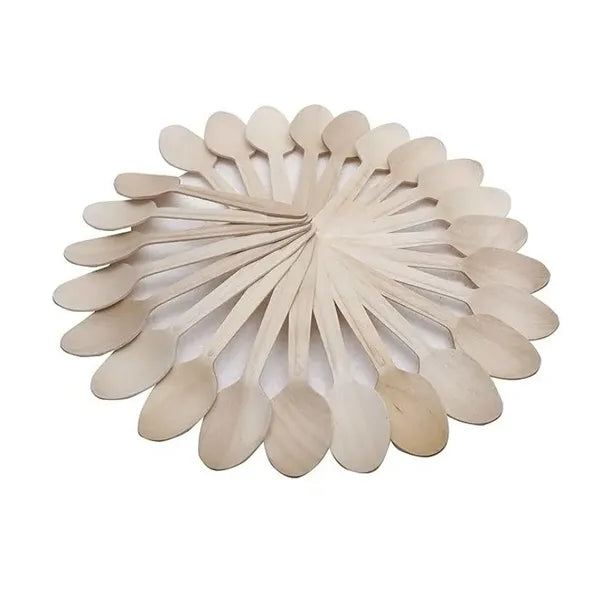 Disposable Wood Cutlery Spoons