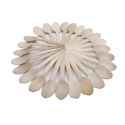 Disposable Wood Cutlery Spoons