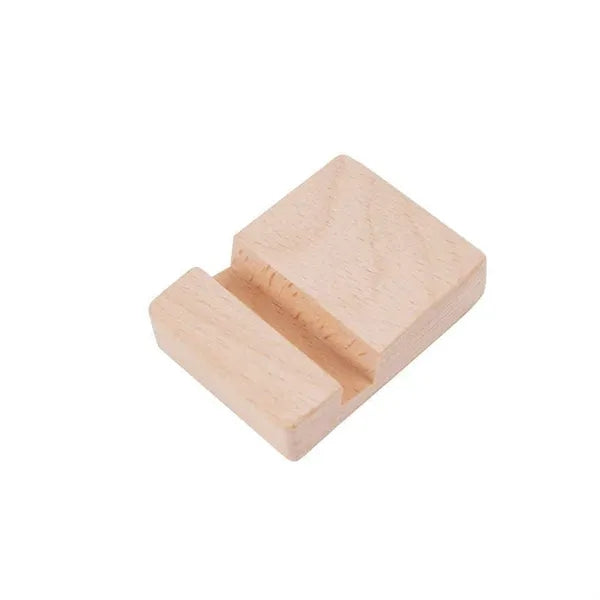 Wooden Portable Mobile Phone Holder Stand