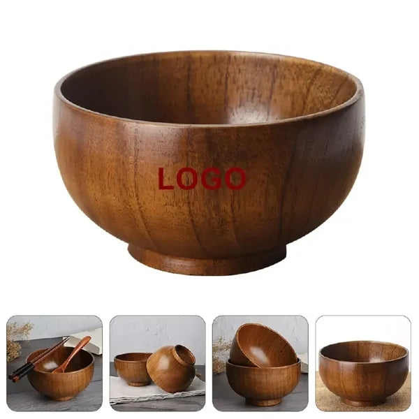 Practical Wood Salad Bowl