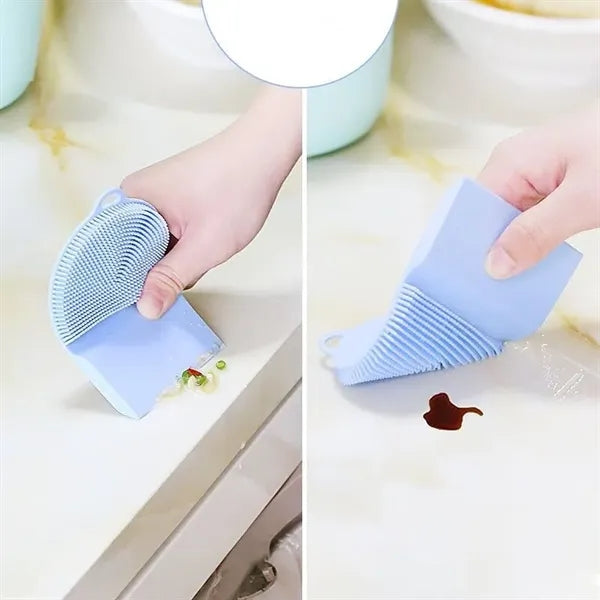 Kitchen Silicone Multifunctional Cleaning Brush
